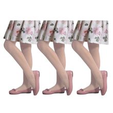 Kit 3 Meias-Calças Selene Básica Fio 20 Infantil