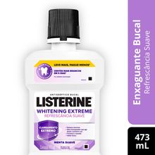Enxaguante Bucal Listerine 473ml Whitening Extreme Menta Enxaguante Bucal Listerine Whitening Extreme Menta 473ml