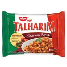 Macarrão Nissin Lamen Talharim Carne Tomate 90g