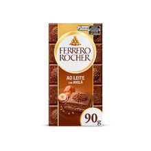 Chocolate Ao Leite Ferrero Rocher Tablete 90g
