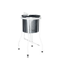 Balde a Pedal Esmaltado Com Balde em Alumínio