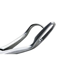 Pinça porta enxerto ponta aguda vazada esquerda