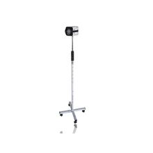 Refletor Auxiliar Com Haste Flexível Spot Esmaltada Com Lâmpada LED Quadripe Com Rodízios - FM0748