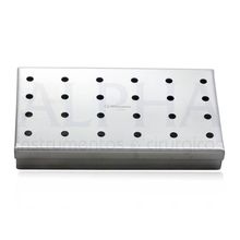 Estojo de Inox 14x08x02cm Perfurado