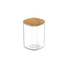 Pote Hermético Organizador Tampa de Bambu Keep Ou 1 Litro