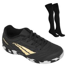 Kit Chuteira Futsal Penaty Matís XXI Infantil + Meião