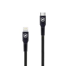 Cabo Survivor - Preto - Lightning / Type c - 1,5m - Gshield