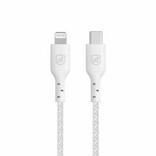 Cabo Ultra Safe - Branco - Lightning / Tipo C - 6 anos de garantia - 1,5M - Gshield