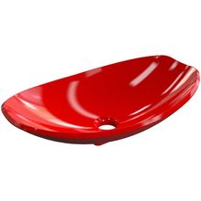 Cuba de Apoio Canoa C01 Para Banheiro Lux L45 Vermelho - Lyam Decor