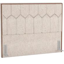 Cabeceira Cama Box Casal King 195 cm P05 Londres Linho Bege Claro - Lyam Decor