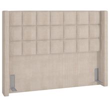 Cabeceira Cama Box Casal Queen 160 cm P05 Paris Linho Creme - Lyam Decor