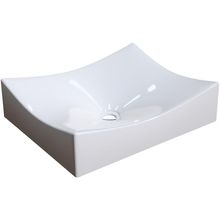 Cuba de Apoio Retangular Para Banheiro Lavabo C01 ML44W Bege - Lyam Decor