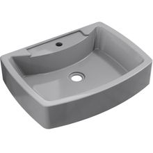 Cuba de Apoio Retangular Para Banheiro Lavabo C01 RT50 Cinza - Lyam Decor