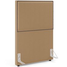 Cabeceira Cama Box Solteiro Com Tachas 100 cm Vicenza L02 Bouclê Mostarda - Lyam Decor