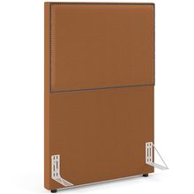 Cabeceira Cama Box Solteiro Com Tachas 100 cm Vicenza L02 Bouclê Terracota - Lyam Decor