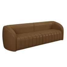 Sofá 04 Lugares Para Sala De Estar 292 cm Lazio M03 Couríssimo Whisky - Lyam Decor