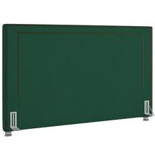 Cabeceira Cama Box Casal 195 cm P05 Berlim Veludo Verde - Lyam