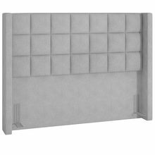 Cabeceira Cama Box Queen 160 cm P05 Paris Linho Cinza - Lyam Decor