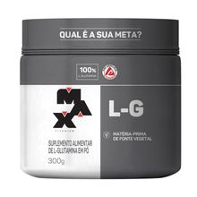 GLUTAMINA L-G 300g MAX TITANIUM Imunidade e Massa Muscular