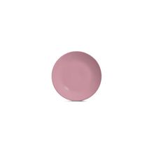 Prato de Sobremesa Rosa Retro Ceramica Fosco 1un