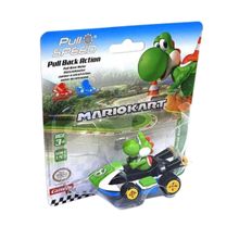 Miniatura Carrinho Mario Kart Fricção 1:43 Yoshi - Carrera