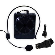 Megafone Amplificador De Voz Com Microfone Kit Professor e Palestras
