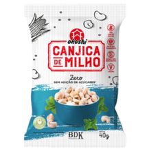 Canjica de Milho Zero Açúcar Okoshi 40g