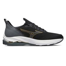 Tênis Mizuno Wave Zest - Masculino - Preto-Cinza