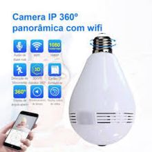 Camera IP Lampada Espia Panoramica Giratoria 360