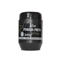 Pomada Preta Pote 250g Massagem Premium Arnica Menthol Eucalipto