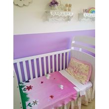 Manta Baby Confort Microfibra Estampada 90cm x 1,20m Flores
