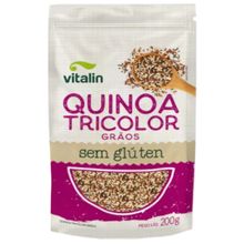 Quinoa Tricolor em Grãos Sem Glúten Vitalin 200g