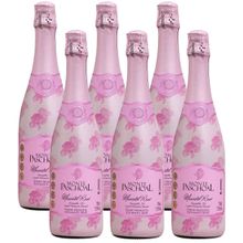 Kit 06 Unidades Espumante Monte Paschoal Moscatel Rosé 750ml