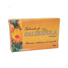 Sabonete Artesanal de Calêndula 110g - Cheiro D'ervas