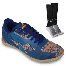 Kit Chuteira Futsal Diadora Agilita + Meião