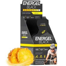 Pré Treino Body Action Energel Black Abacaxi 10 Unidades
