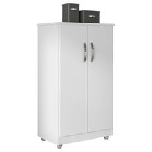 Armário Organizador Multiuso Rosana 2 Portas Branco - Desk Design