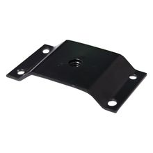 Chapinha Chapa Elevada Fixação Pés Palito Rosca 5/16 Preto G59