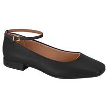 Sapatilha Boneca Feminina Pelica Preto Vizzano 1427.101