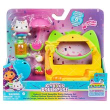 Playset Varanda com Cakey Cat Gabby's Dollhouse - Sunny 3966