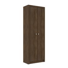 Armário Estante Alto para Escritório Home Office ME4105 MDP Nogal  - Gran Belo
