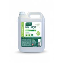 Detergente Lava Louças Capim Limão Biodegradável Biowash 5L