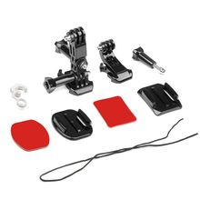 Conjunto de Acessórios e Suportes para GoPro e Câmeras Similares