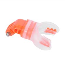 Suporte de Boca com Boia para GoPro e Câmeras Similares - Telesin Cor Laranja