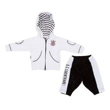 Agasalho Bebê Corinthians Plush Oficial