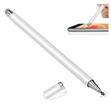 Caneta Capacitiva Metal Touch Screen para Tablet, Kindle, Galaxy e iPad Prata