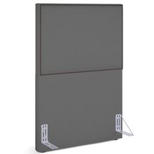 Cabeceira Cama Box Solteiro Com Tachas 100 cm Vicenza L02 Suede Cinza - Lyam Decor