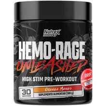 Pré Treino Hemo-Rage Unleashed 180g Manga com Laranja Nutrex