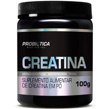 Creatina Monohidratada Micronizada Pura pó 100g Probiótica