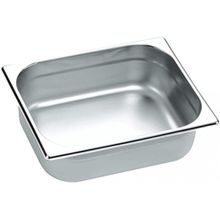 Cuba Gastronomica Inox GN 1/4 x 65mm (265x162mm) - Brasinox